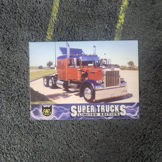 Cat Scale Collectibles Super Trucks Collectible Card