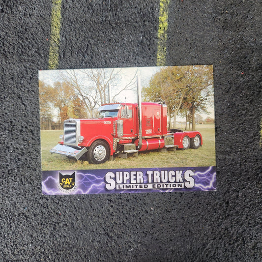 Cat Scale Collectibles Super Trucks Collectible Card