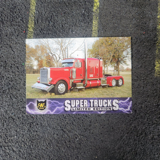 Cat Scale Collectibles Super Trucks Collectible Card