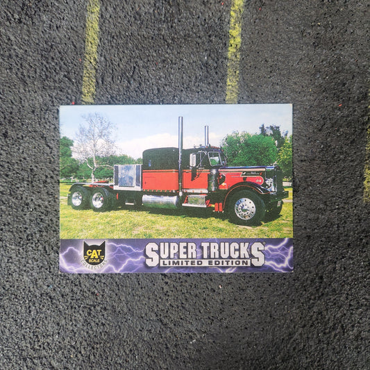 Cat Scale Collectibles Super Trucks Collectible Card