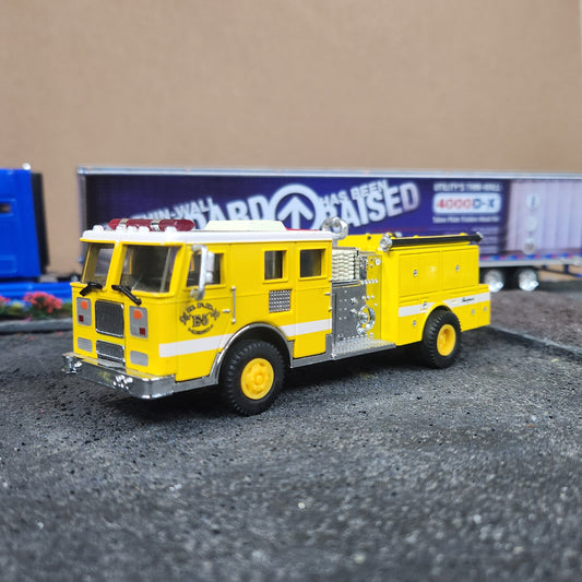 1:64 Code 3 Honalulu FD Fire Department Seagrave Pumper Fire Truck Yellow