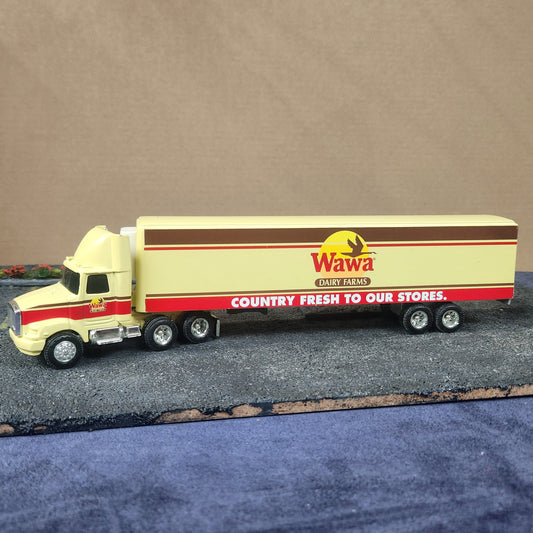 Ertl 1:64 Scale Wawa Dairy Farms Semi Truck and Trailer Set