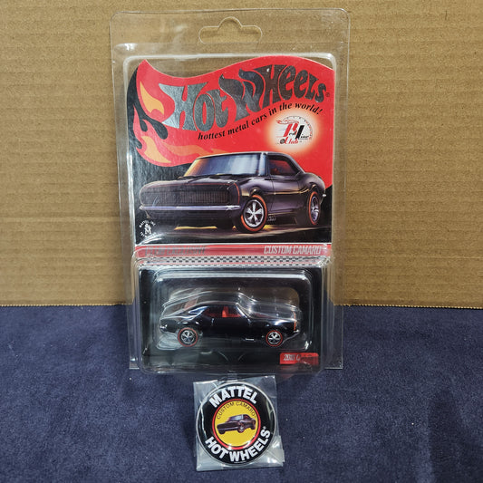 Hot Wheels Redline Club Exclusive 2019 Club Car Custom Camaro with Button