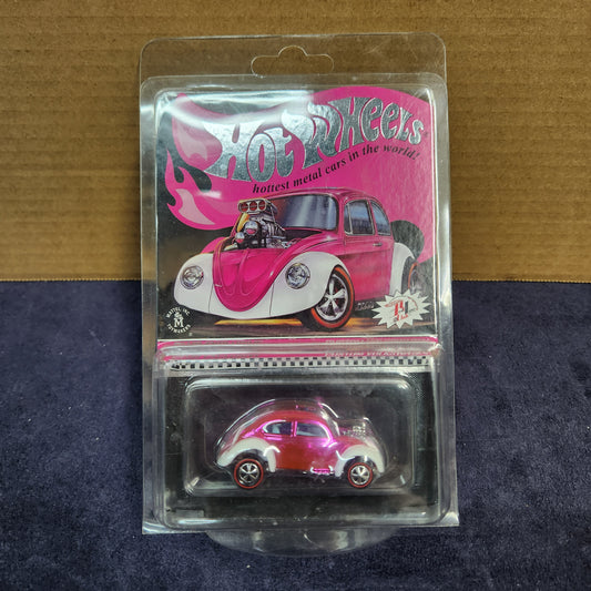 Hot Wheels Redline Club Exclusive Custom Volkswagen Beetle Bug Pink