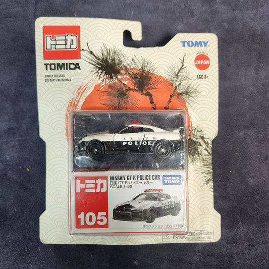 Tomica Walmart Exclusive 1:62 Nissan Skyline GT-R Police Car